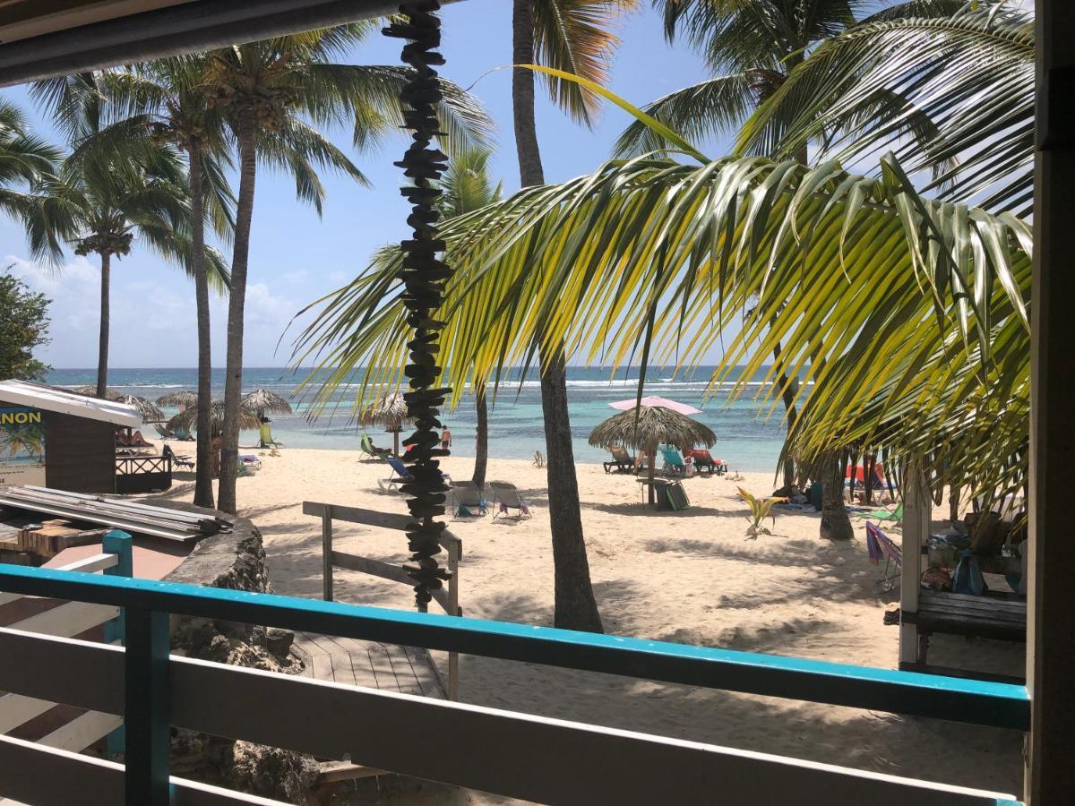 Brin D'Ile Anse Des Rochers Vue Mer A 50 M De La Plage Et Piscine Saint-Francois  Bagian luar foto