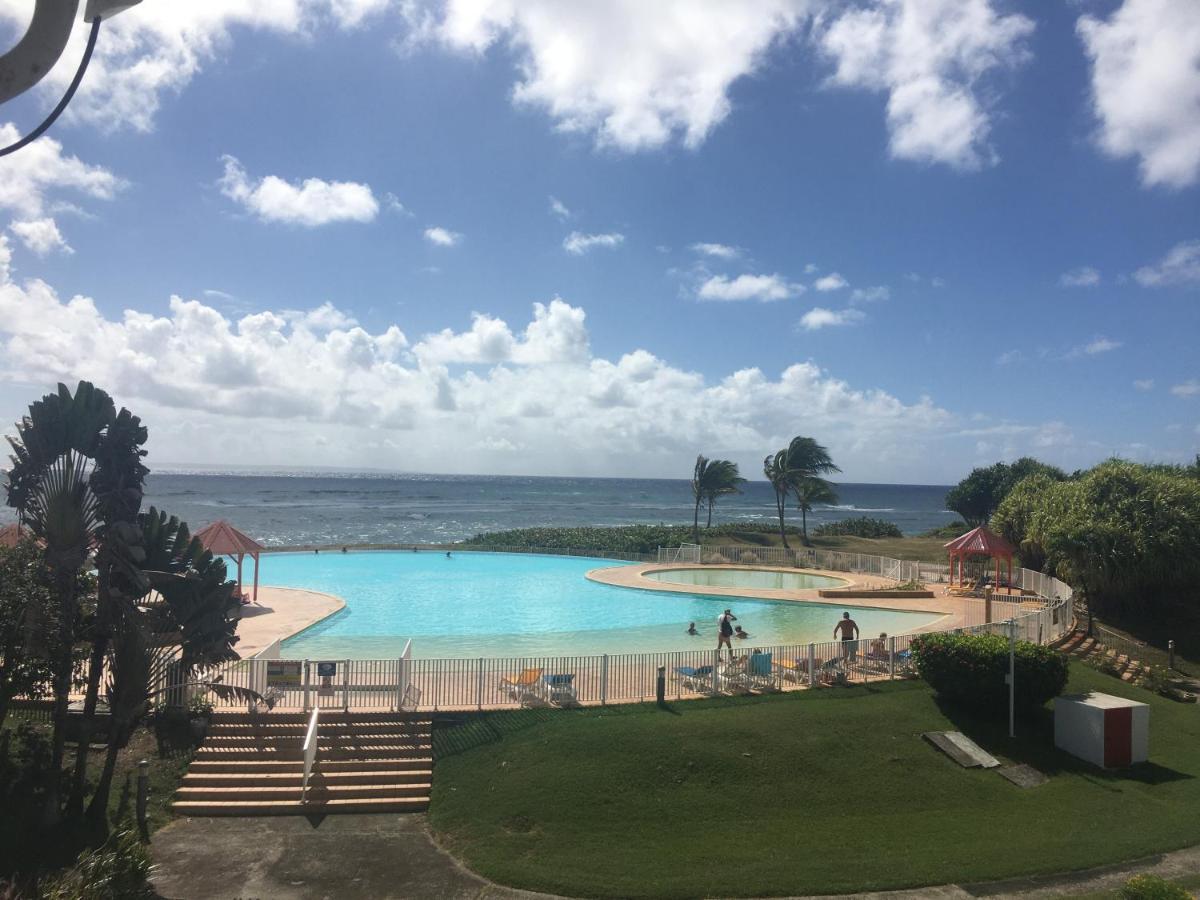 Brin D'Ile Anse Des Rochers Vue Mer A 50 M De La Plage Et Piscine Saint-Francois  Bagian luar foto